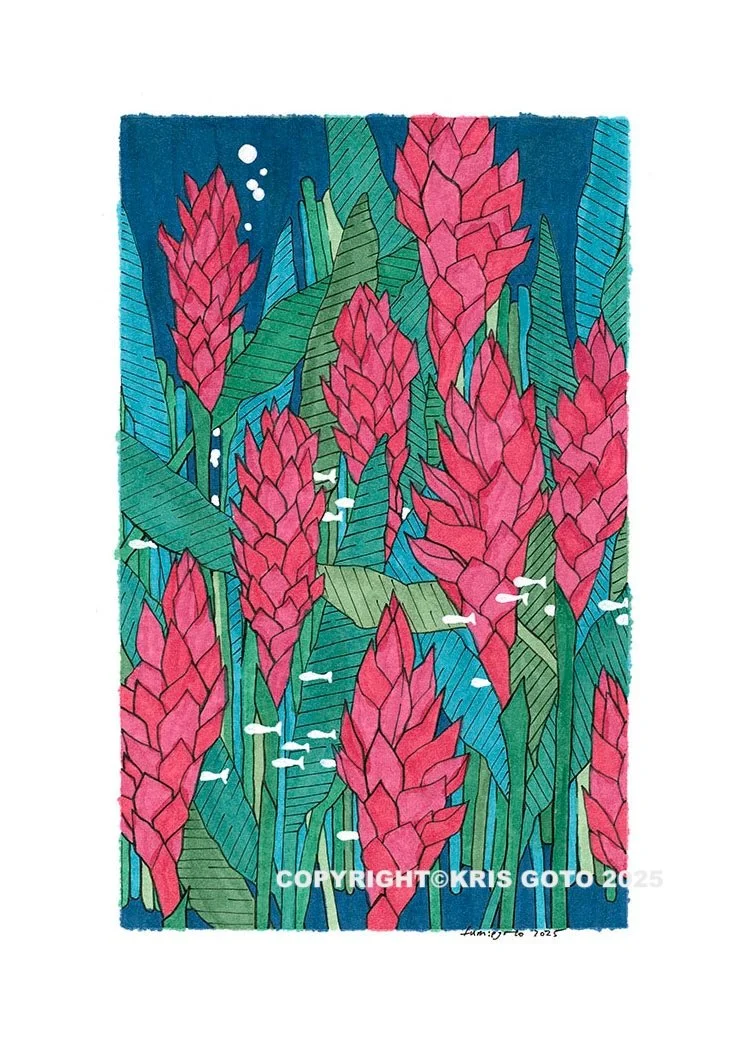 Shop Kris Goto's exclusive art prints, apparel, gifts, and